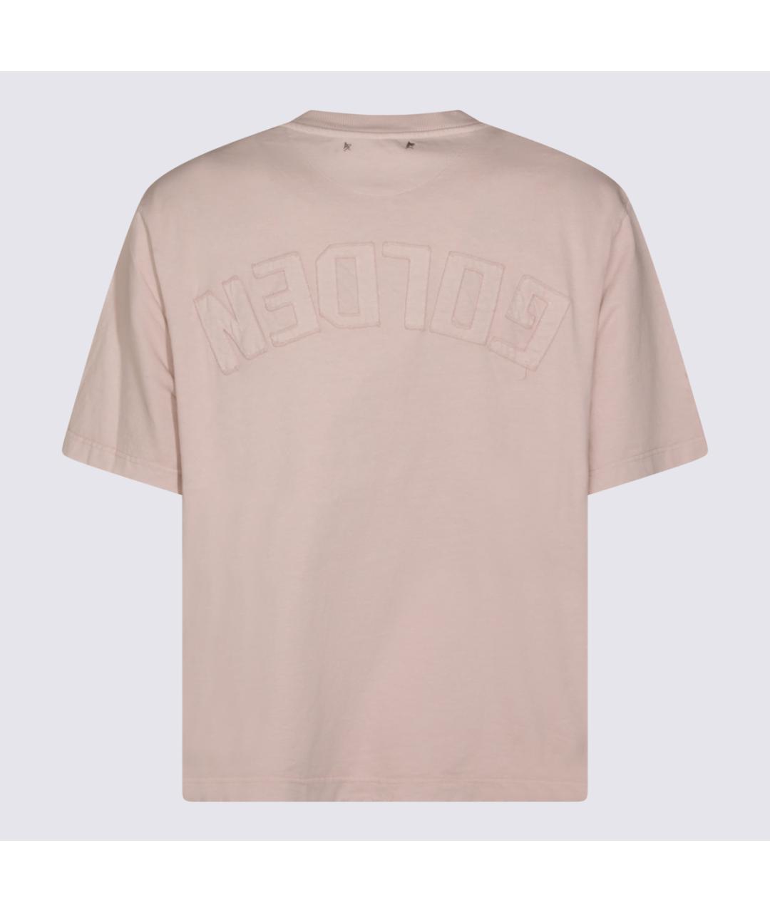 GOLDEN GOOSE DELUXE BRAND Серая хлопковая футболка, фото 2