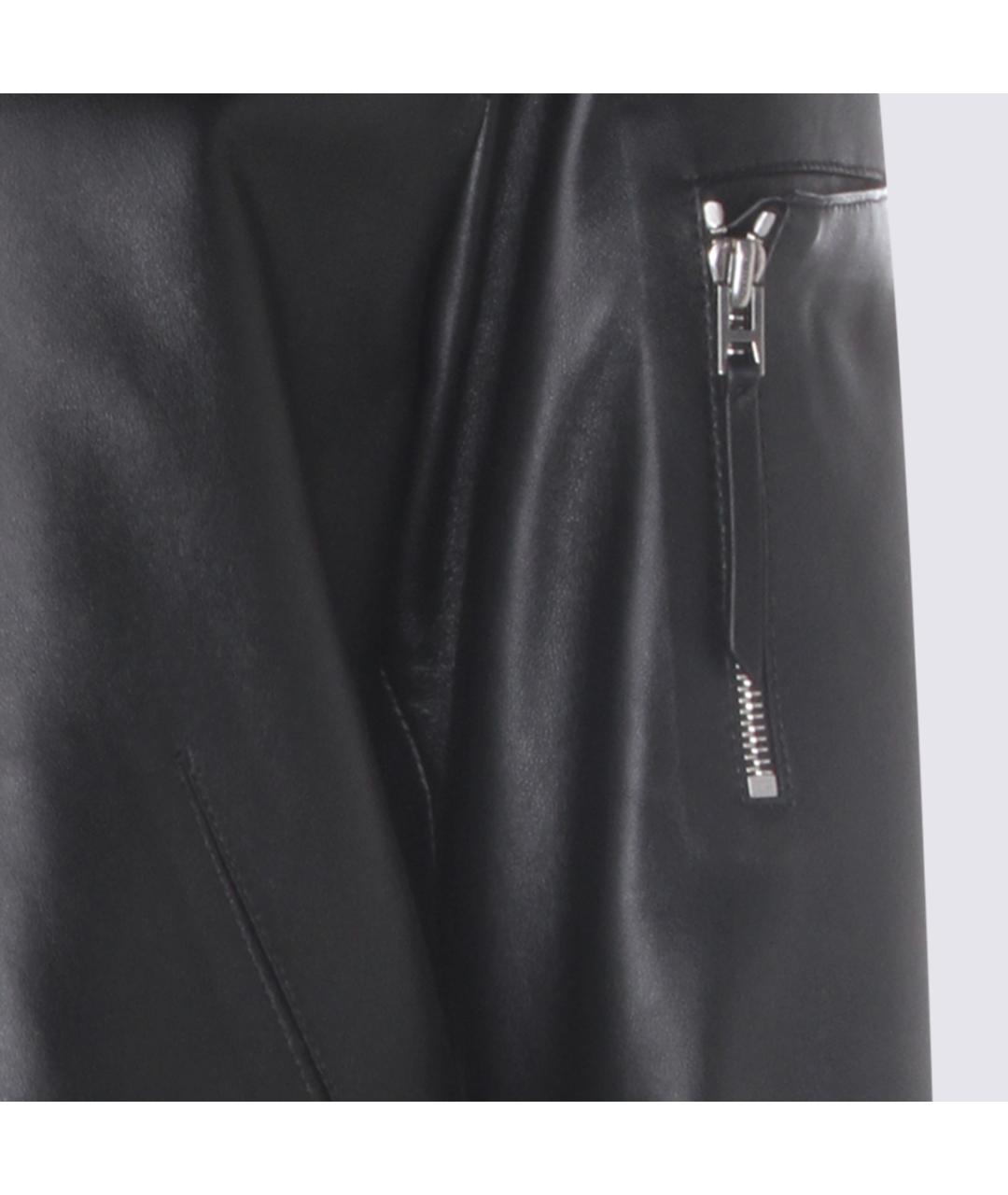 TOM FORD Черная кожаная куртка, фото 3