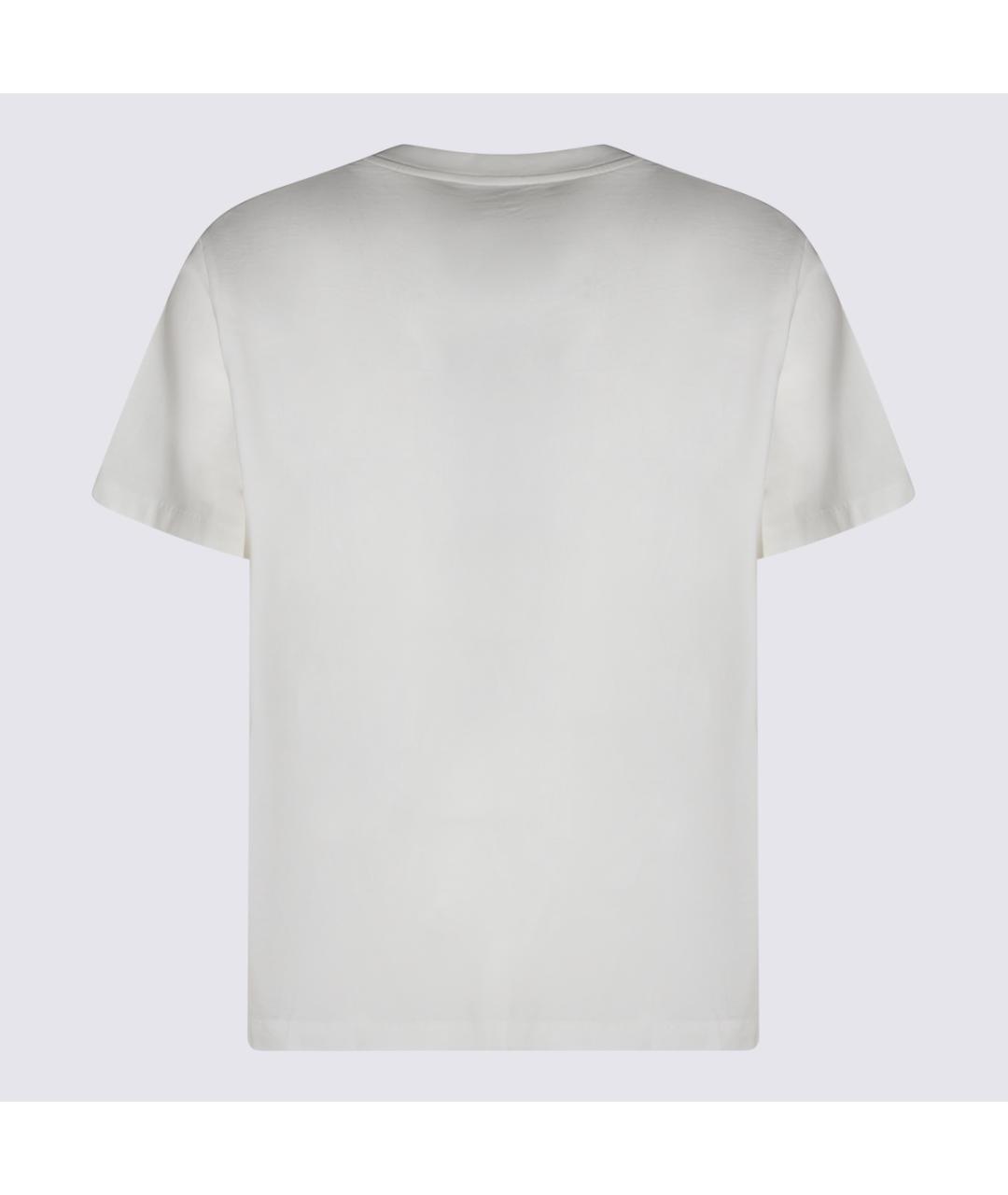 MM6 MAISON MARGIELA Белая хлопковая футболка, фото 2