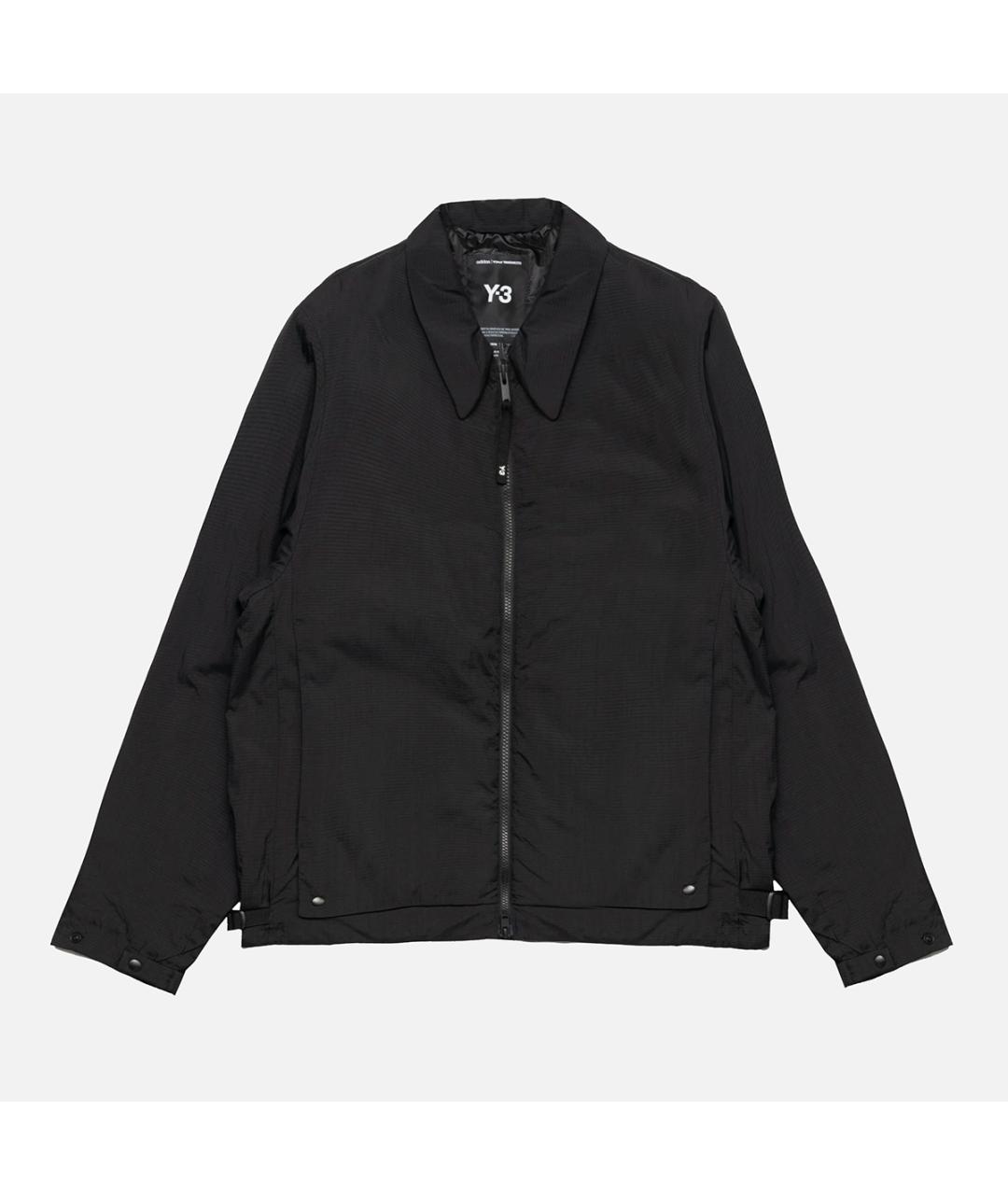 Y-3 Черная полиамидовая куртка, фото 1
