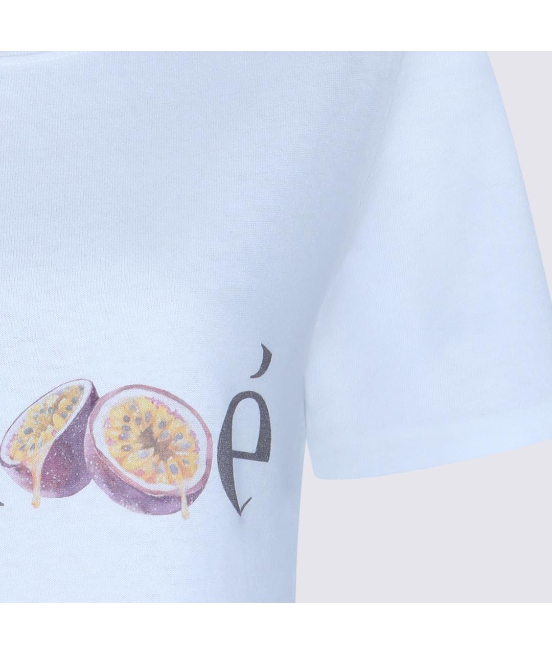 CHLOE Белая хлопковая футболка, фото 4