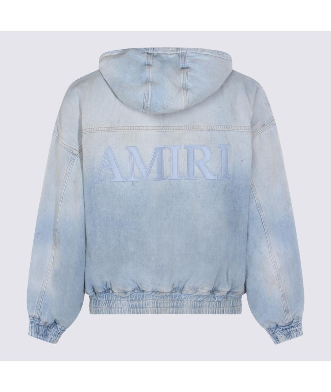 AMIRI Голубая хлопковая куртка, фото 2