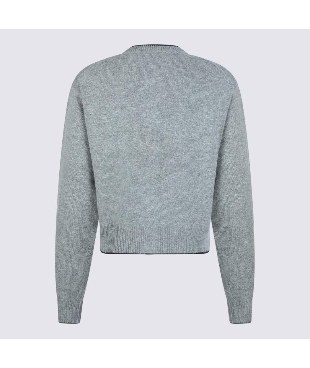 CHLOE Серый шерстяной кардиган, фото 2