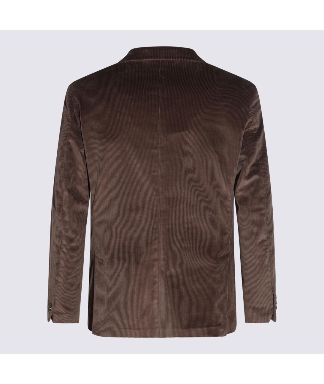 LARDINI Коричневый классический костюм, фото 4