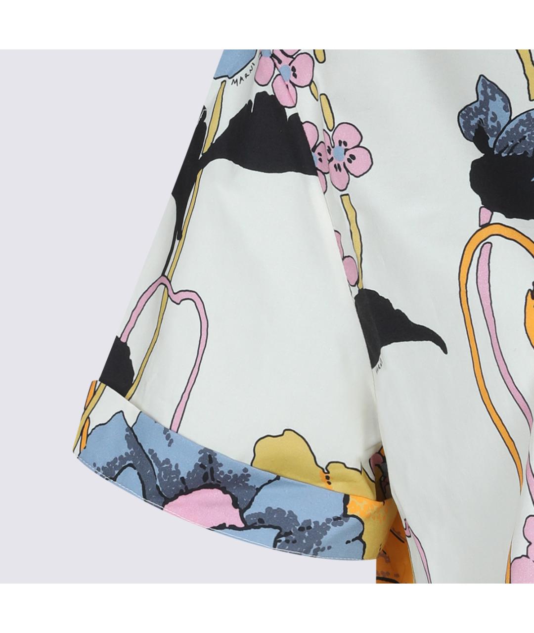 MARNI Мульти хлопковая рубашка, фото 4