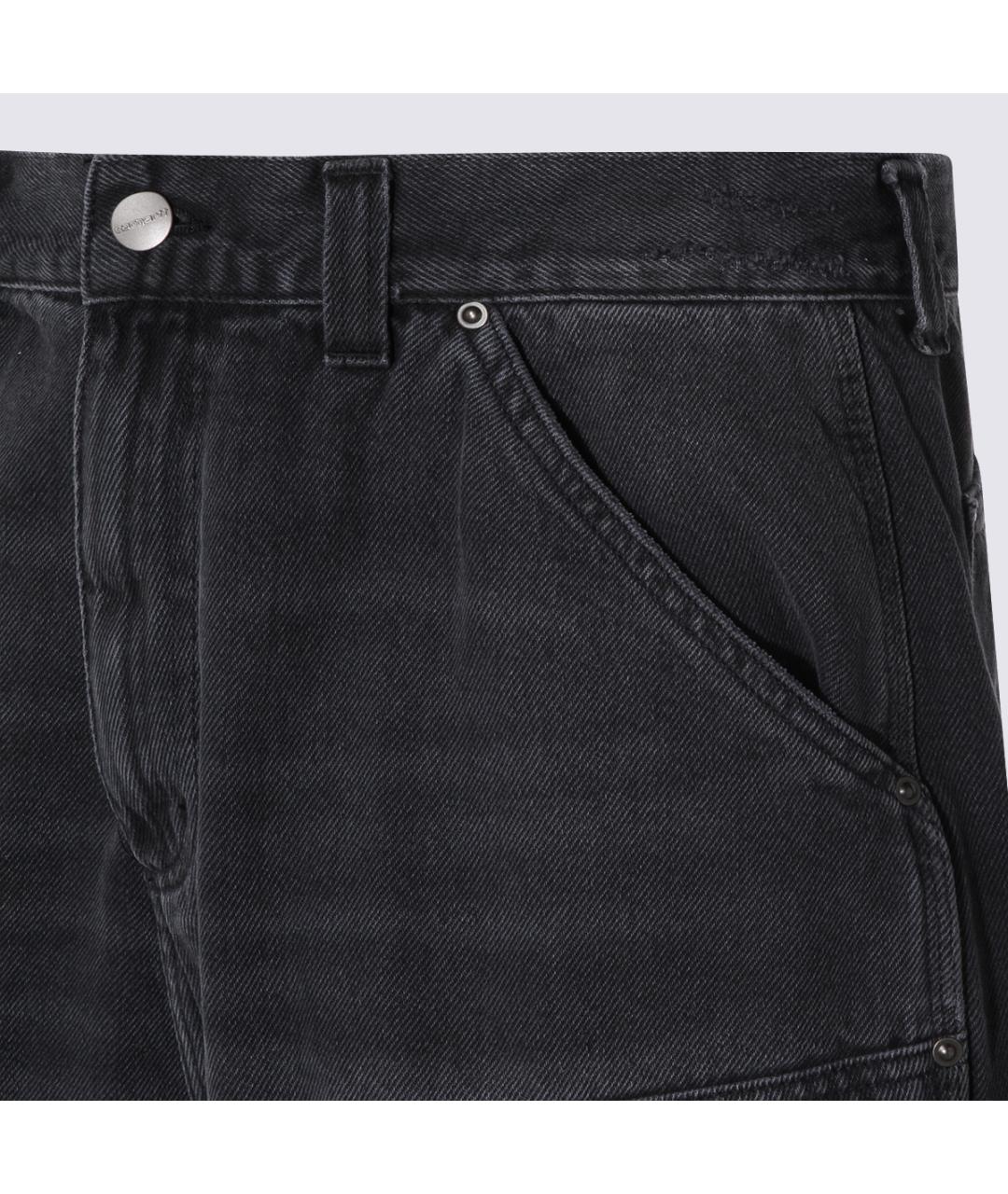 CARHARTT WIP Черные хлопковые шорты, фото 3
