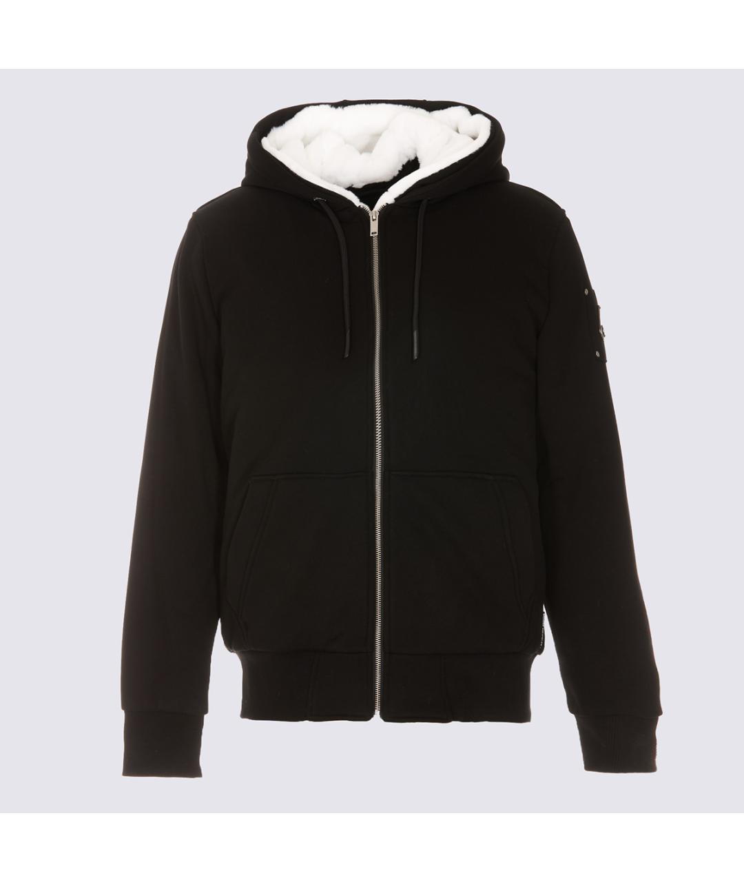 MOOSE KNUCKLES Черная хлопковая куртка, фото 3