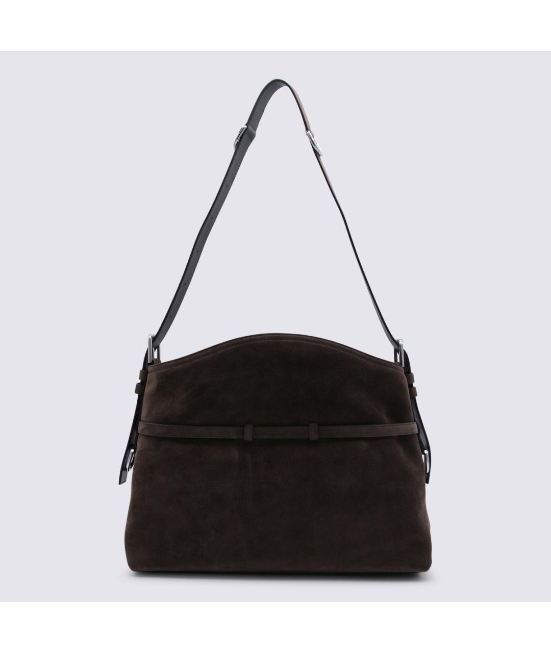 GIVENCHY Коричневая кожаная сумка через плечо, фото 3