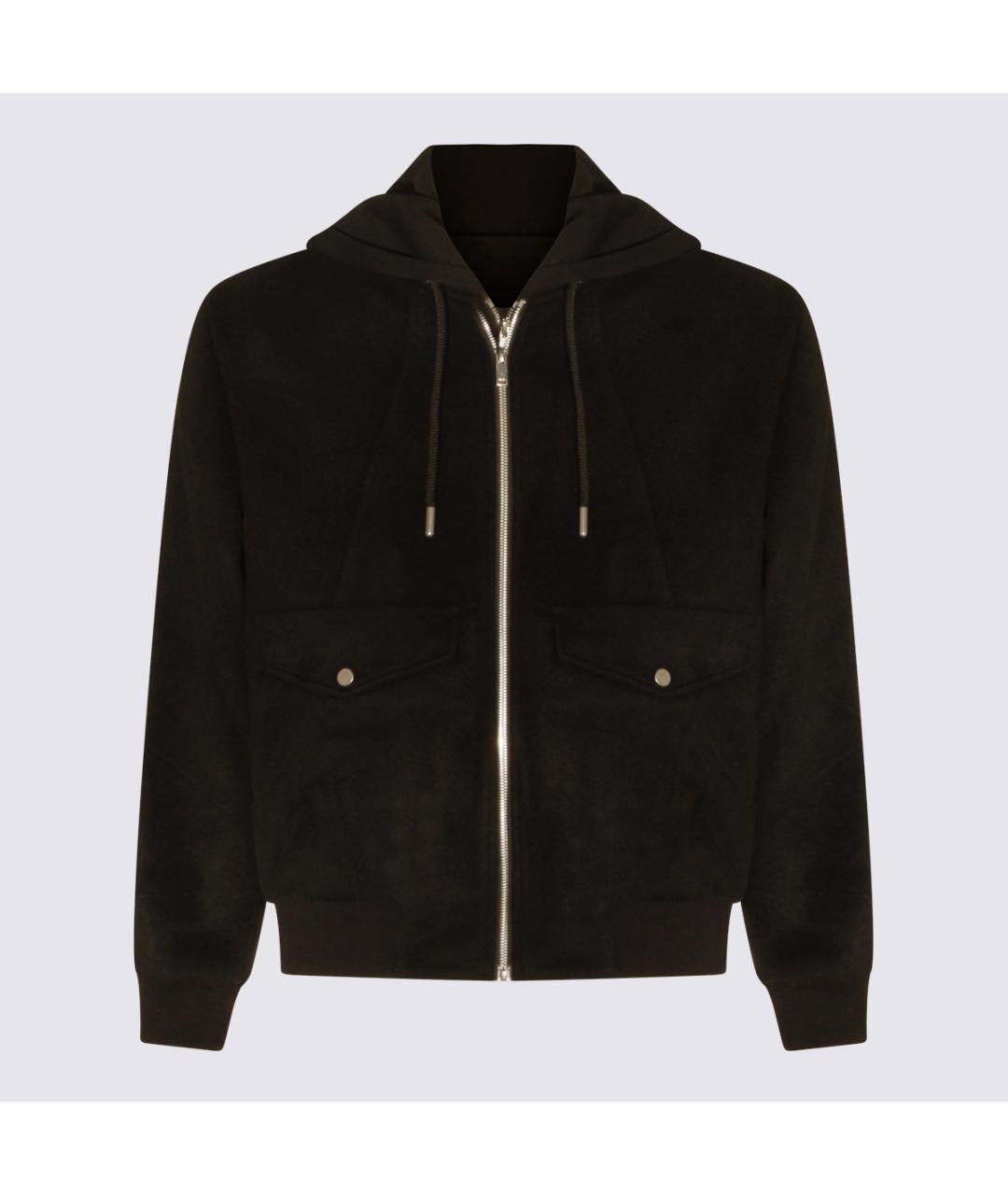 MOOSE KNUCKLES Черная шерстяная куртка, фото 5