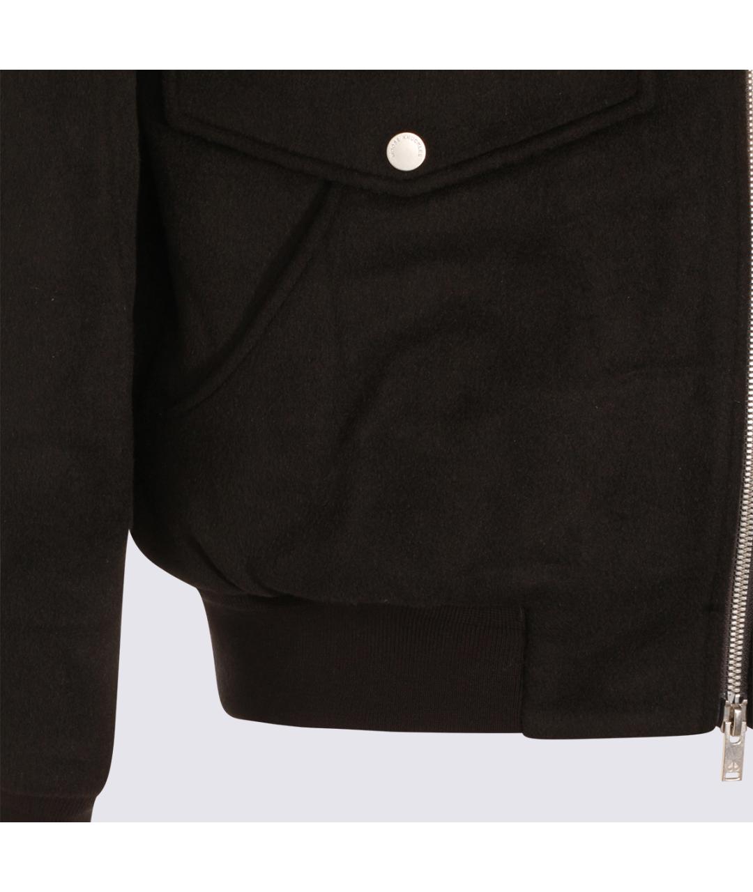 MOOSE KNUCKLES Черная шерстяная куртка, фото 3