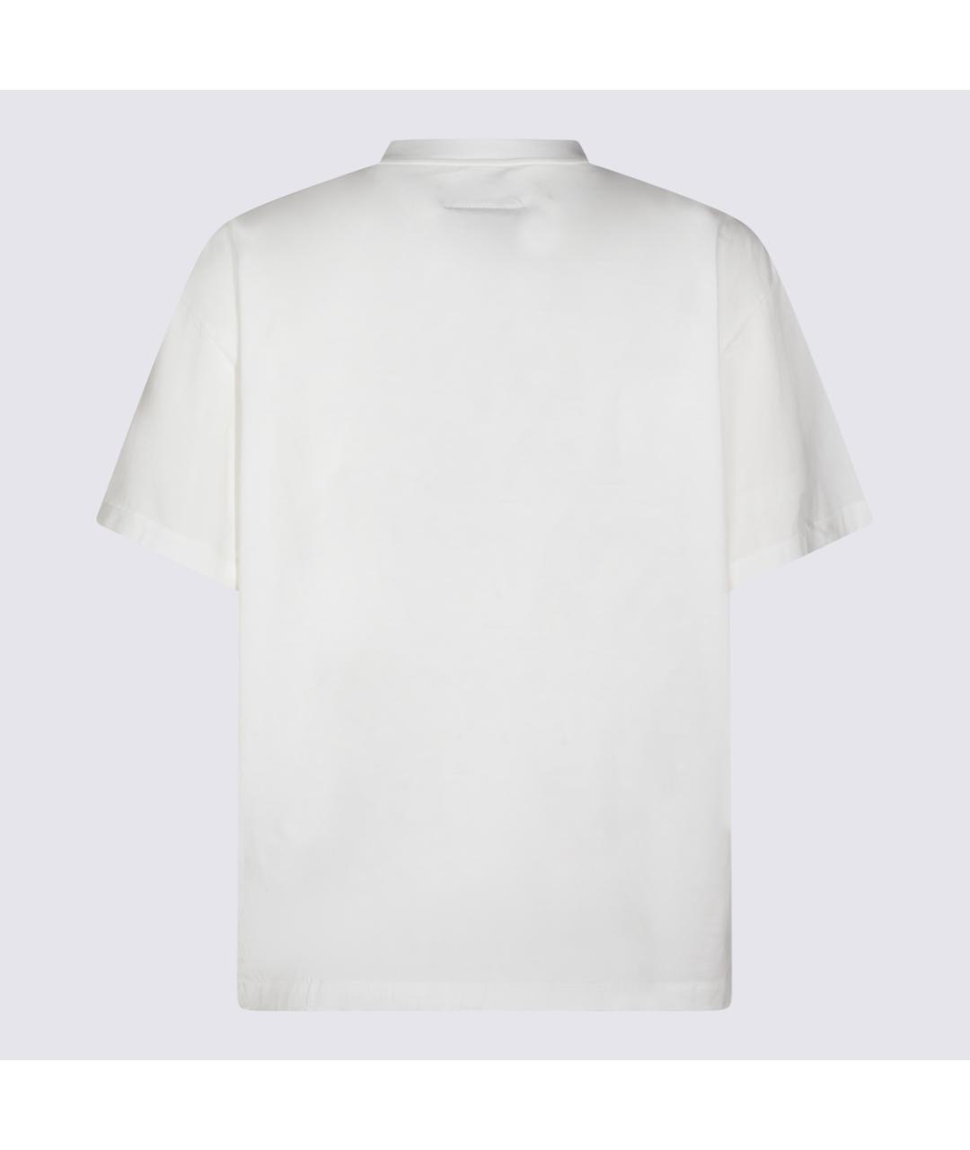 MM6 MAISON MARGIELA Белая хлопковая футболка, фото 2