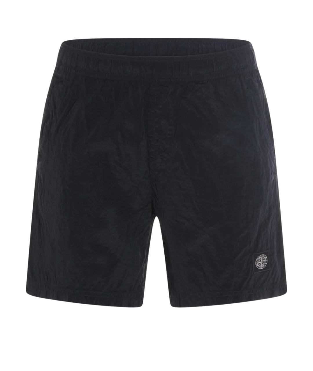 STONE ISLAND Синие полиамидовые плавки, фото 1