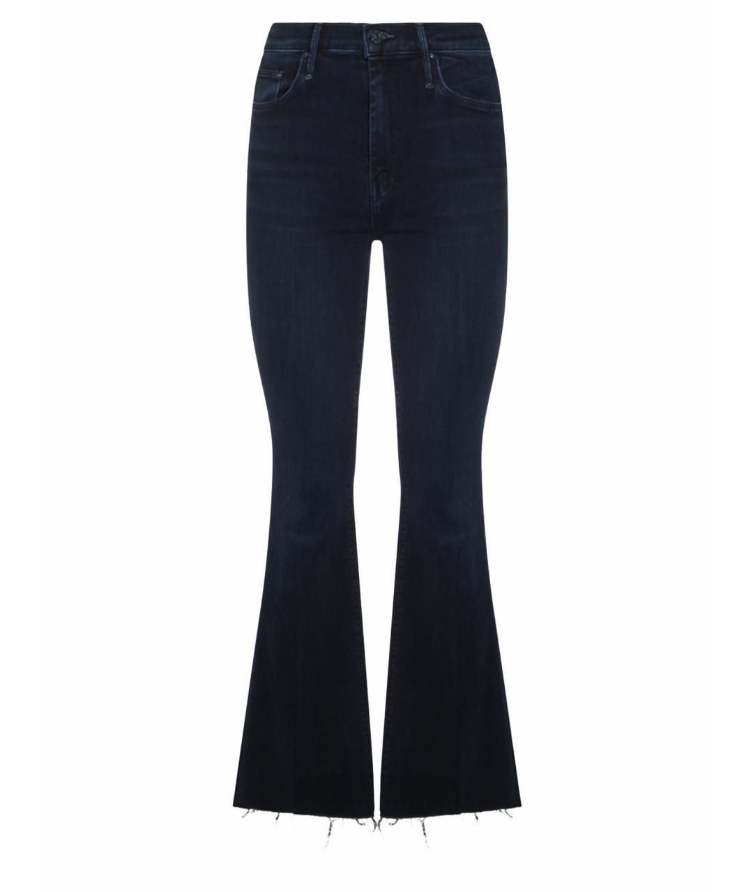 MOTHER Синие хлопковые джинсы клеш, фото 1