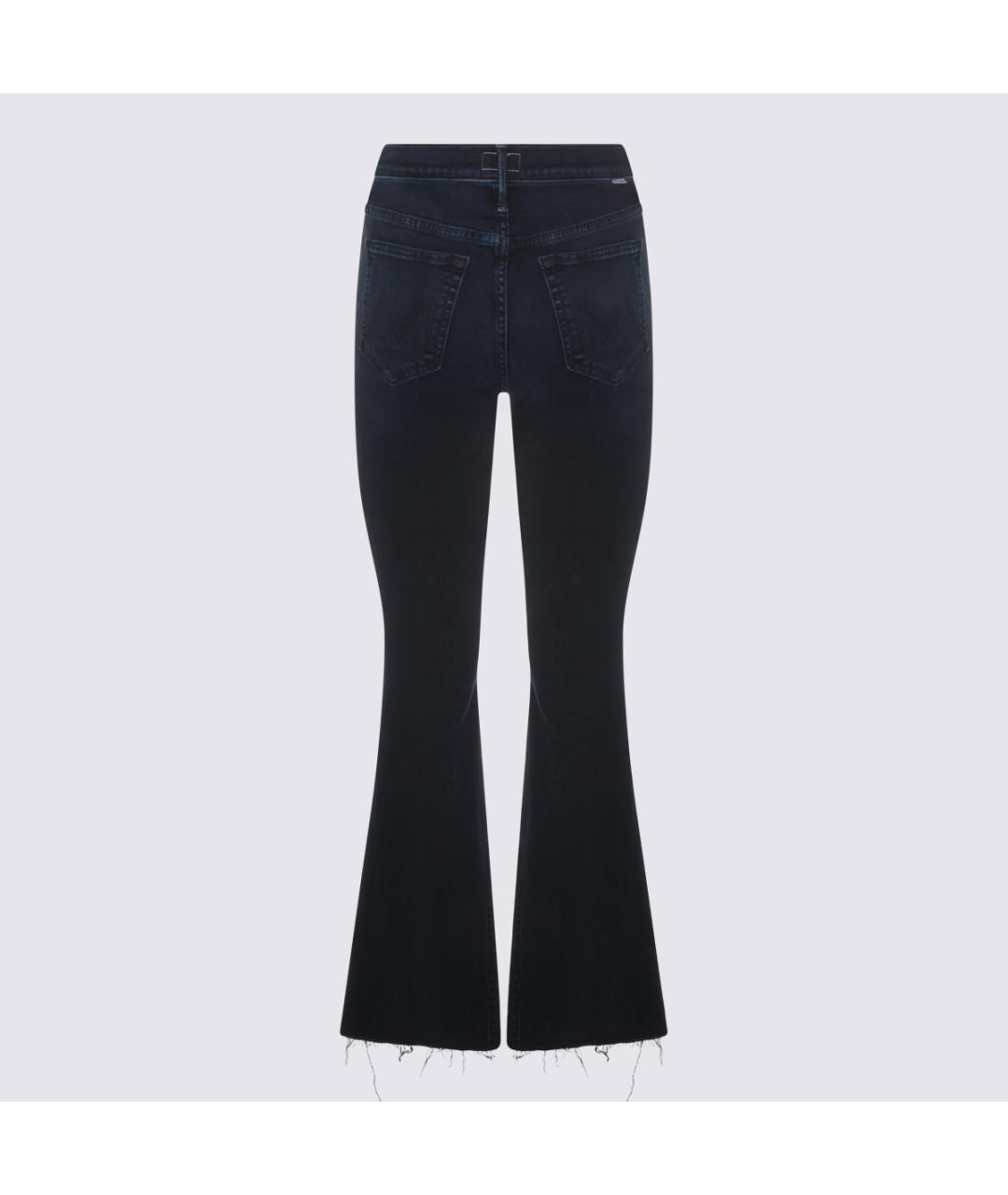 MOTHER Синие хлопковые джинсы клеш, фото 2