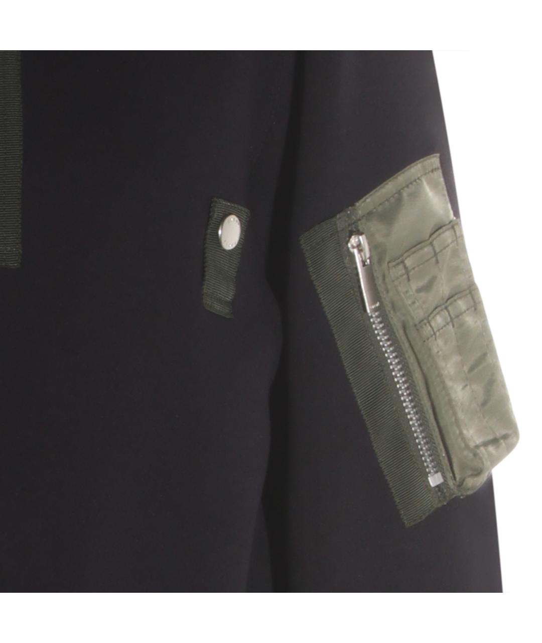 SACAI Темно-синяя хлопковая куртка, фото 3