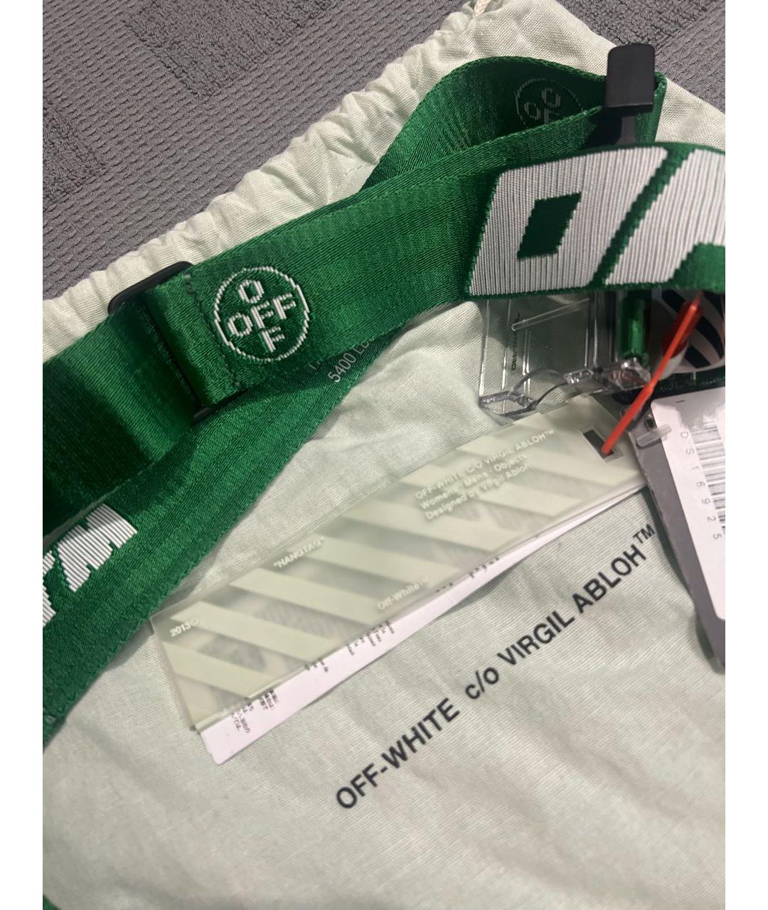 OFF-WHITE Тканевая поясная сумка, фото 4