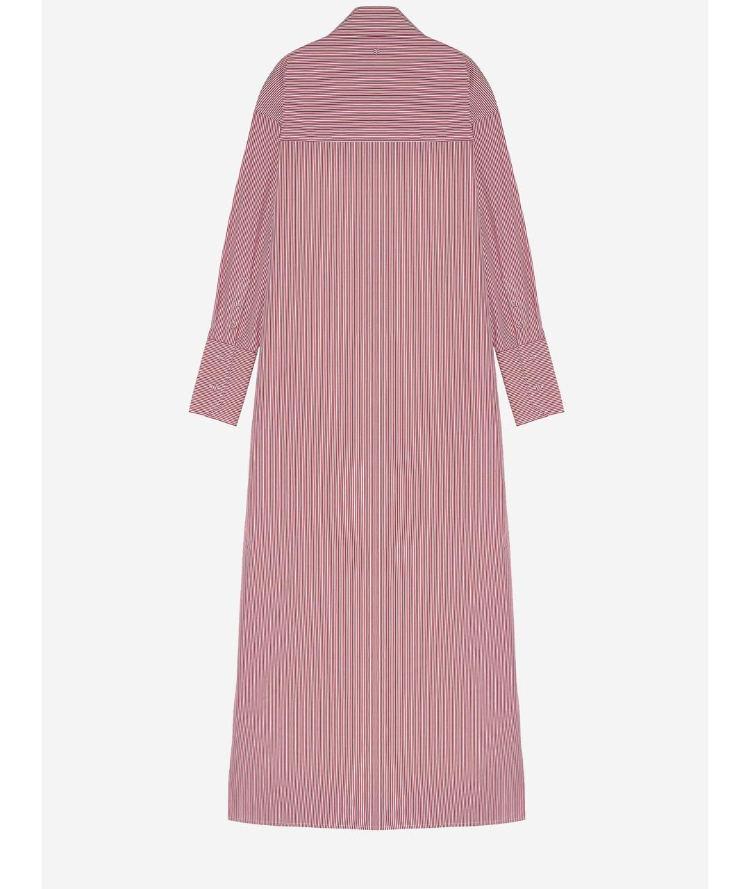 ARMARIUM Красное хлопковое повседневное платье, фото 2