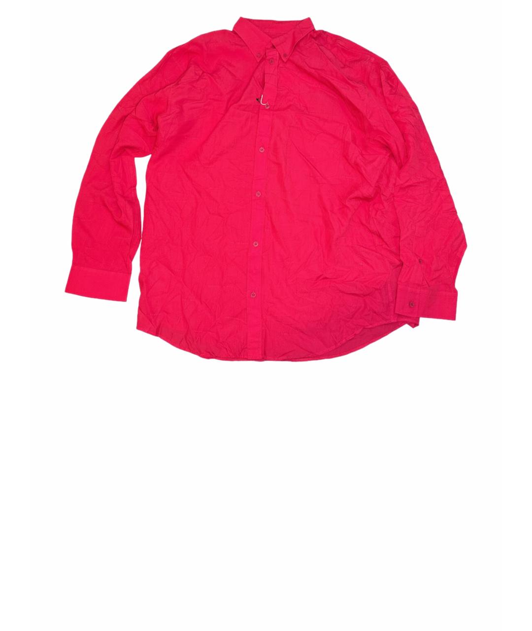 BALENCIAGA Красная вискозная рубашка, фото 1