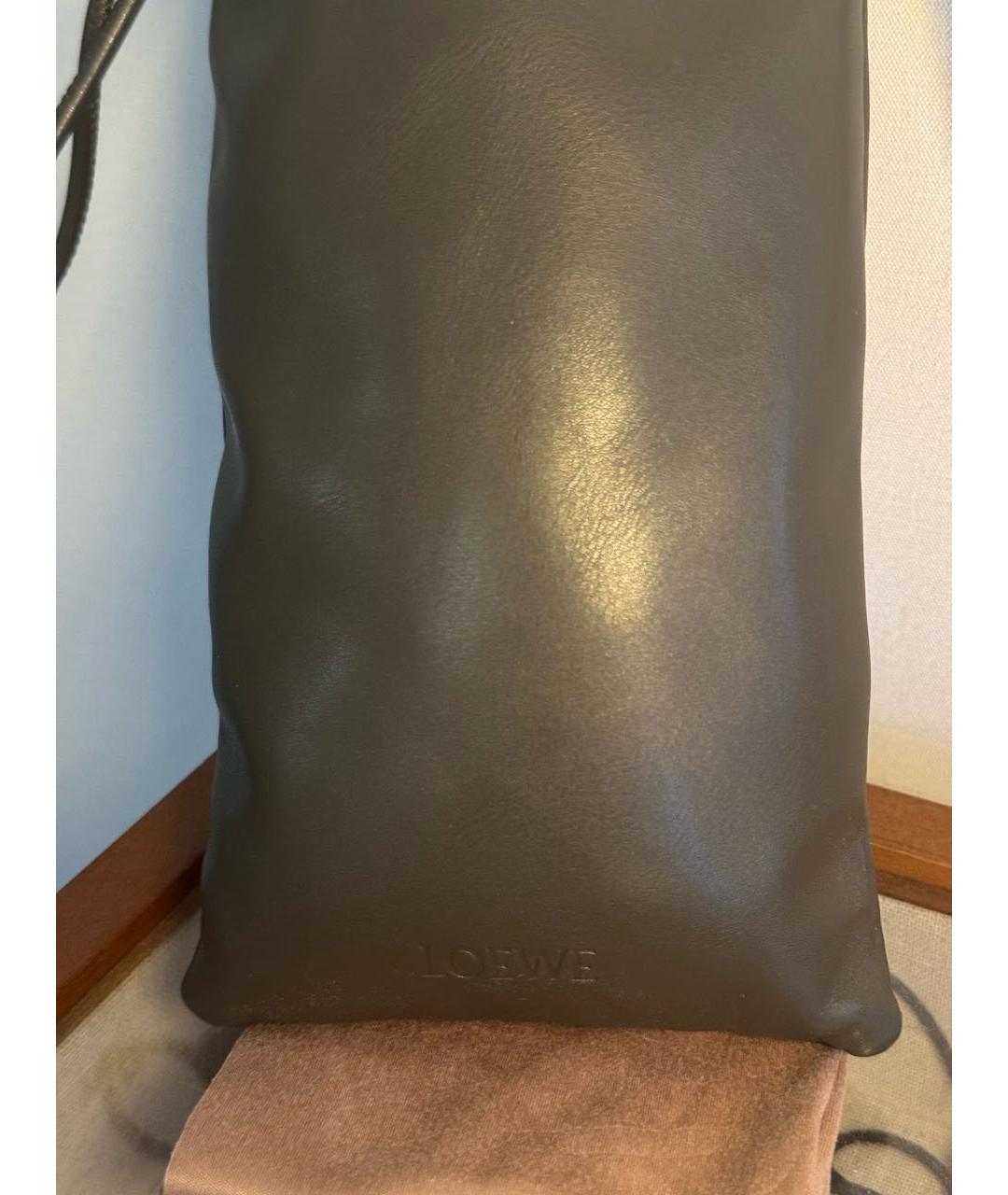 LOEWE Коричневые пластиковые солнцезащитные очки, фото 4