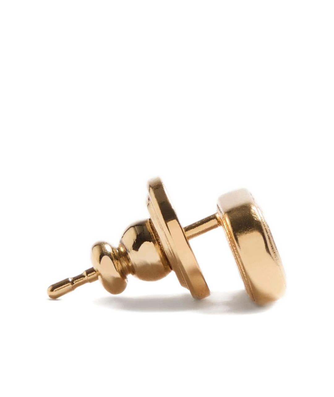 VALENTINO Золотые металлические серьги, фото 5
