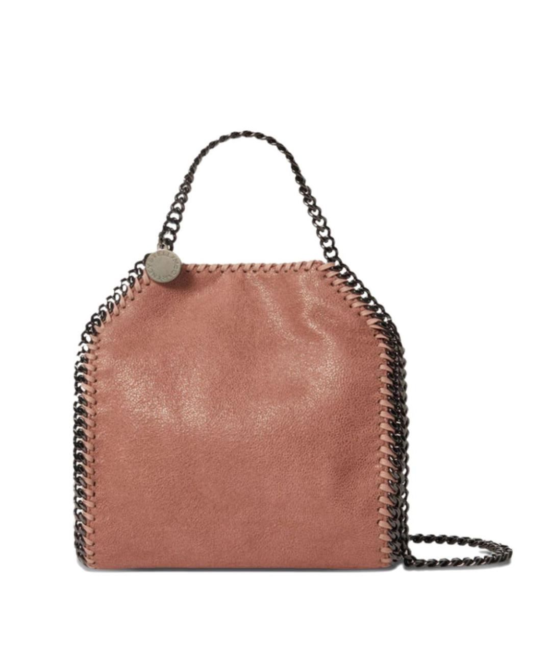 STELLA MCCARTNEY Розовая сумка тоут из искусственной кожи, фото 1