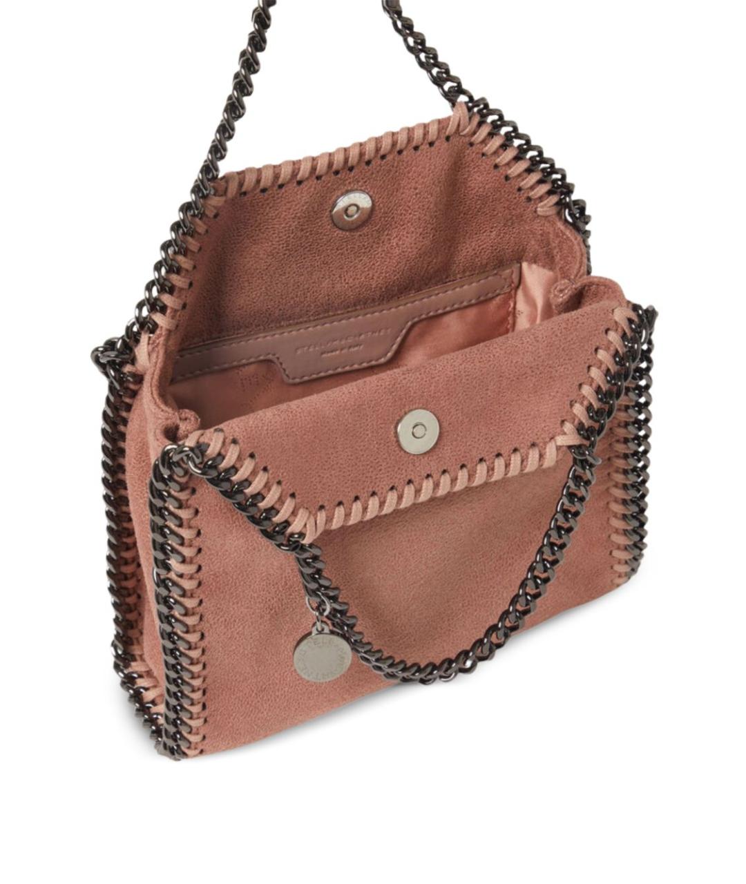 STELLA MCCARTNEY Розовая сумка тоут из искусственной кожи, фото 2