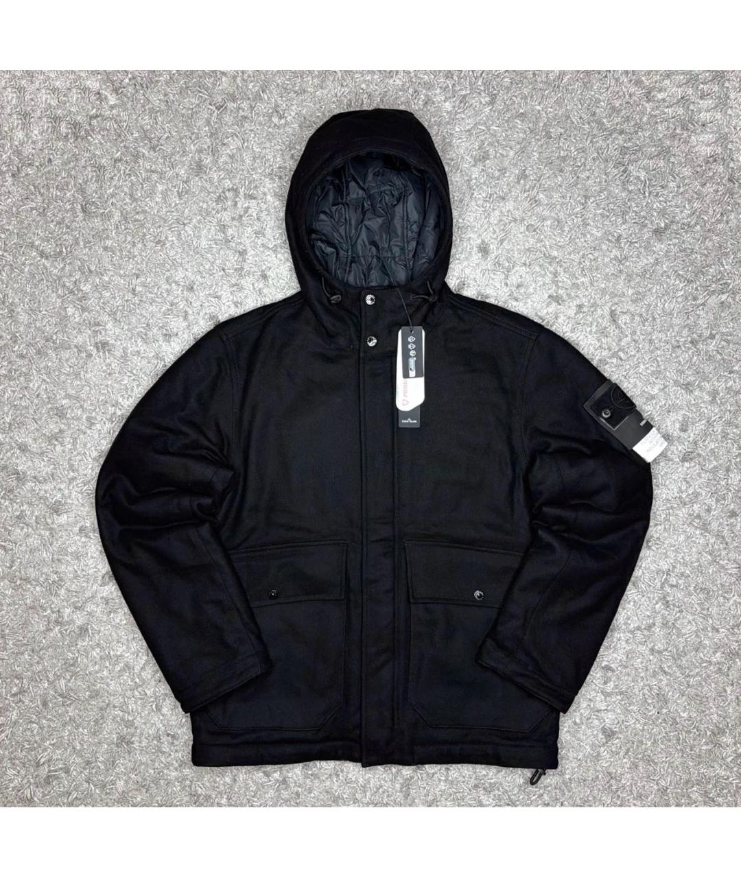 STONE ISLAND Черная куртка, фото 9