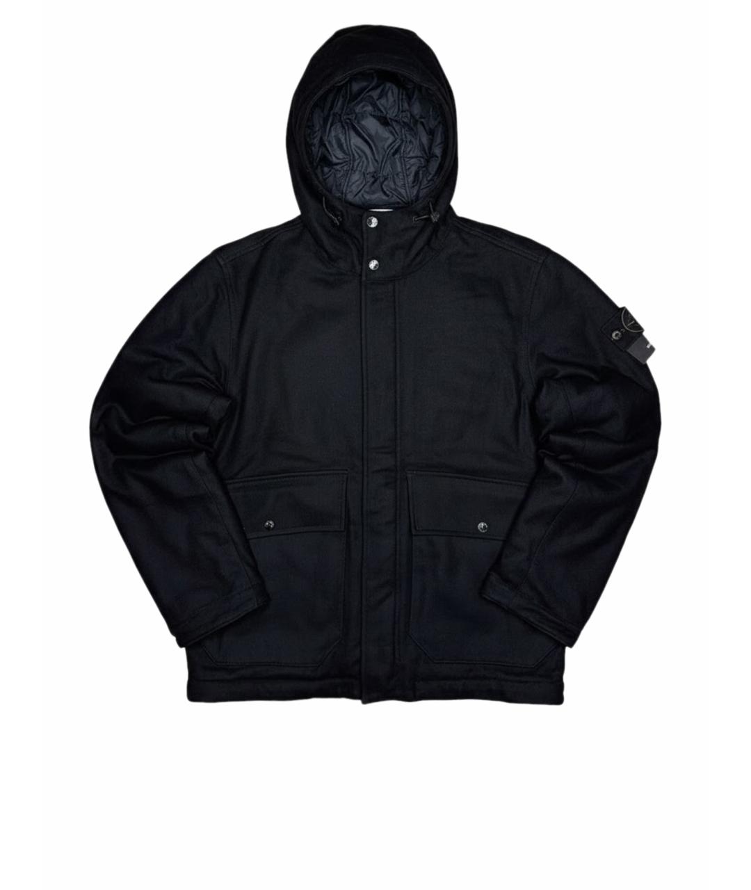 STONE ISLAND Черная куртка, фото 1