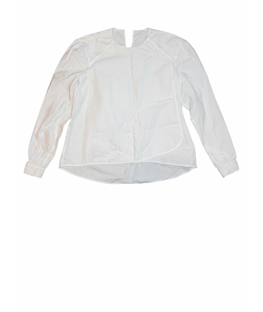 VALENTINO Белая хлопковая блузы, фото 1