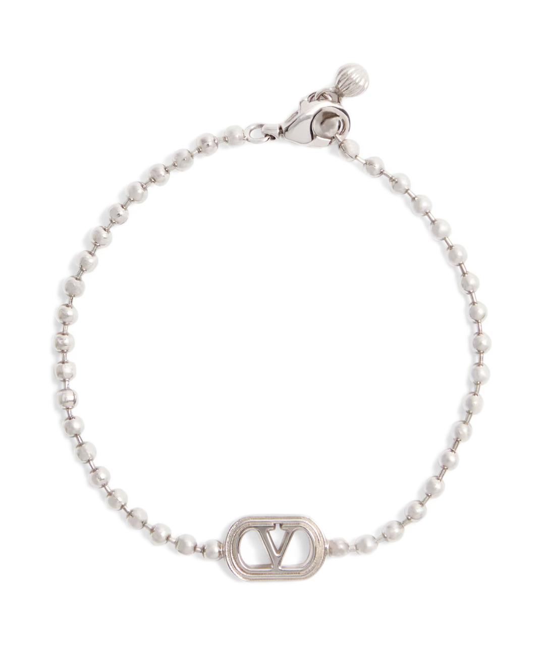 VALENTINO Серебрянный латунный браслет, фото 1
