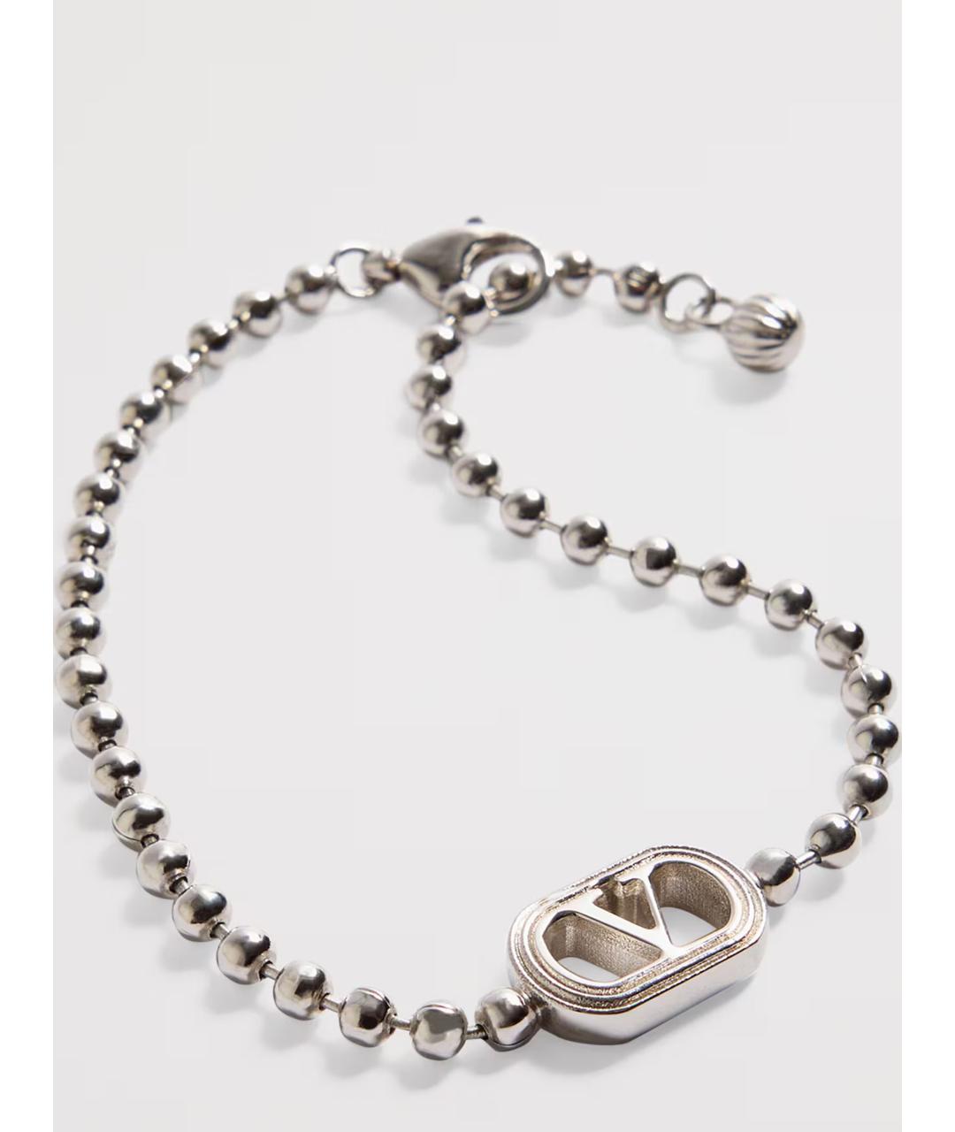 VALENTINO Серебрянный латунный браслет, фото 2