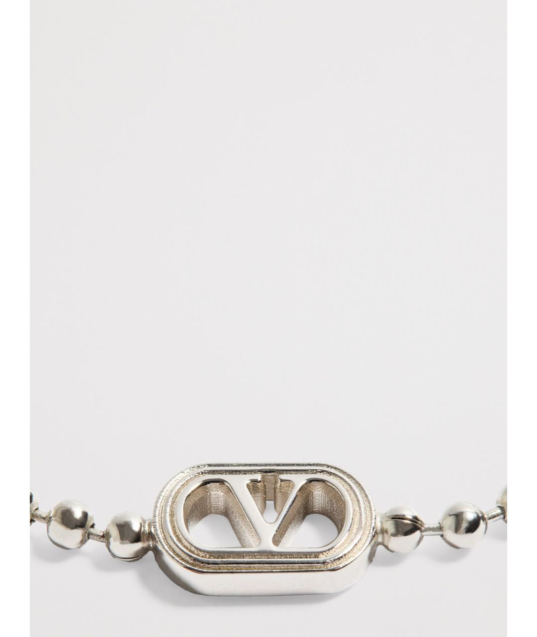 VALENTINO Серебрянный латунный браслет, фото 3
