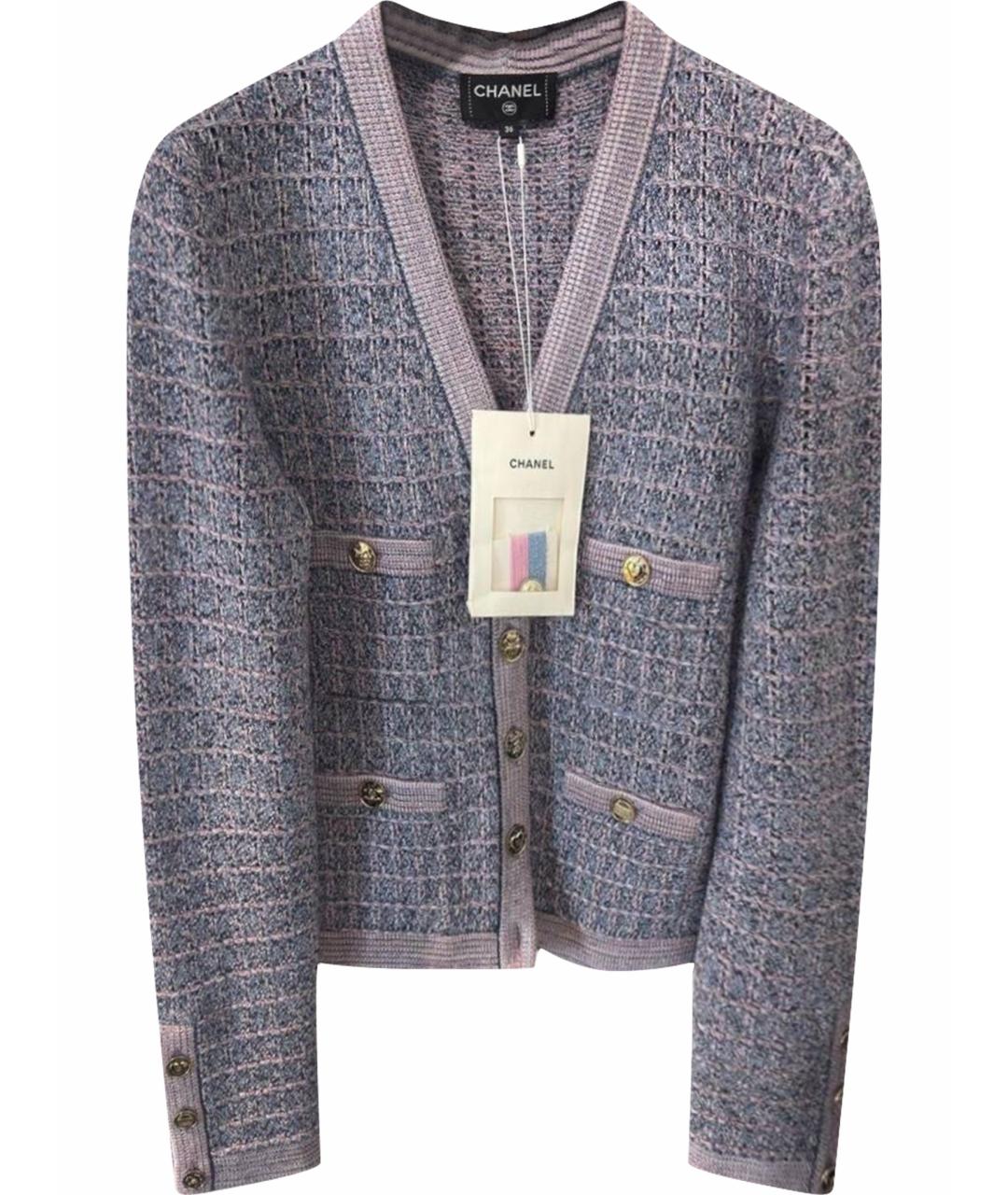 CHANEL Фиолетовый кардиган, фото 1