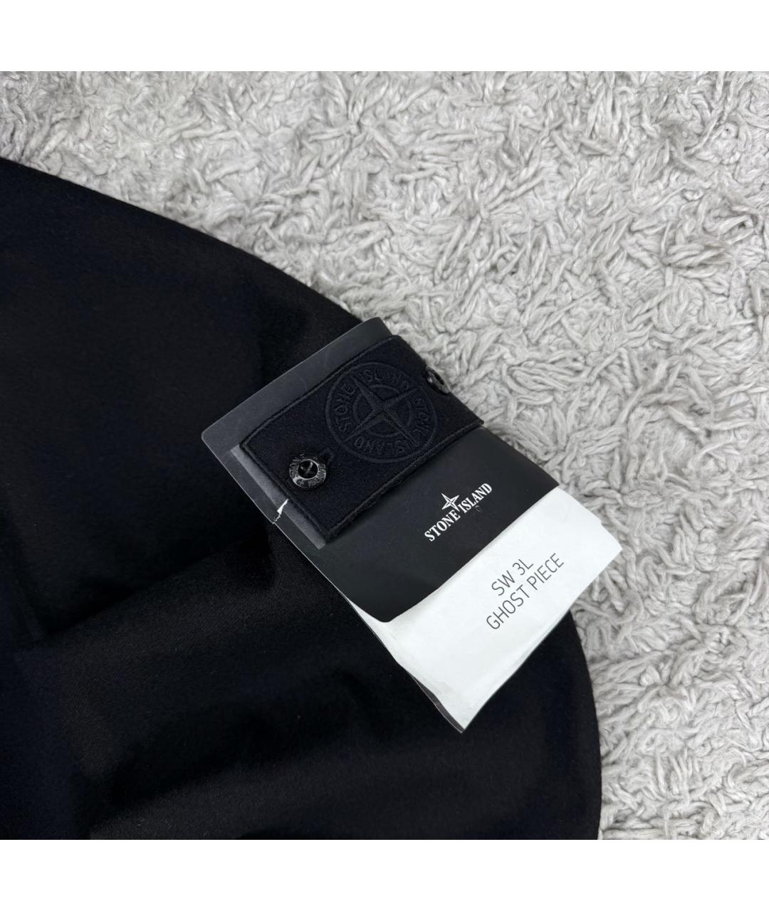 STONE ISLAND Черная куртка, фото 2