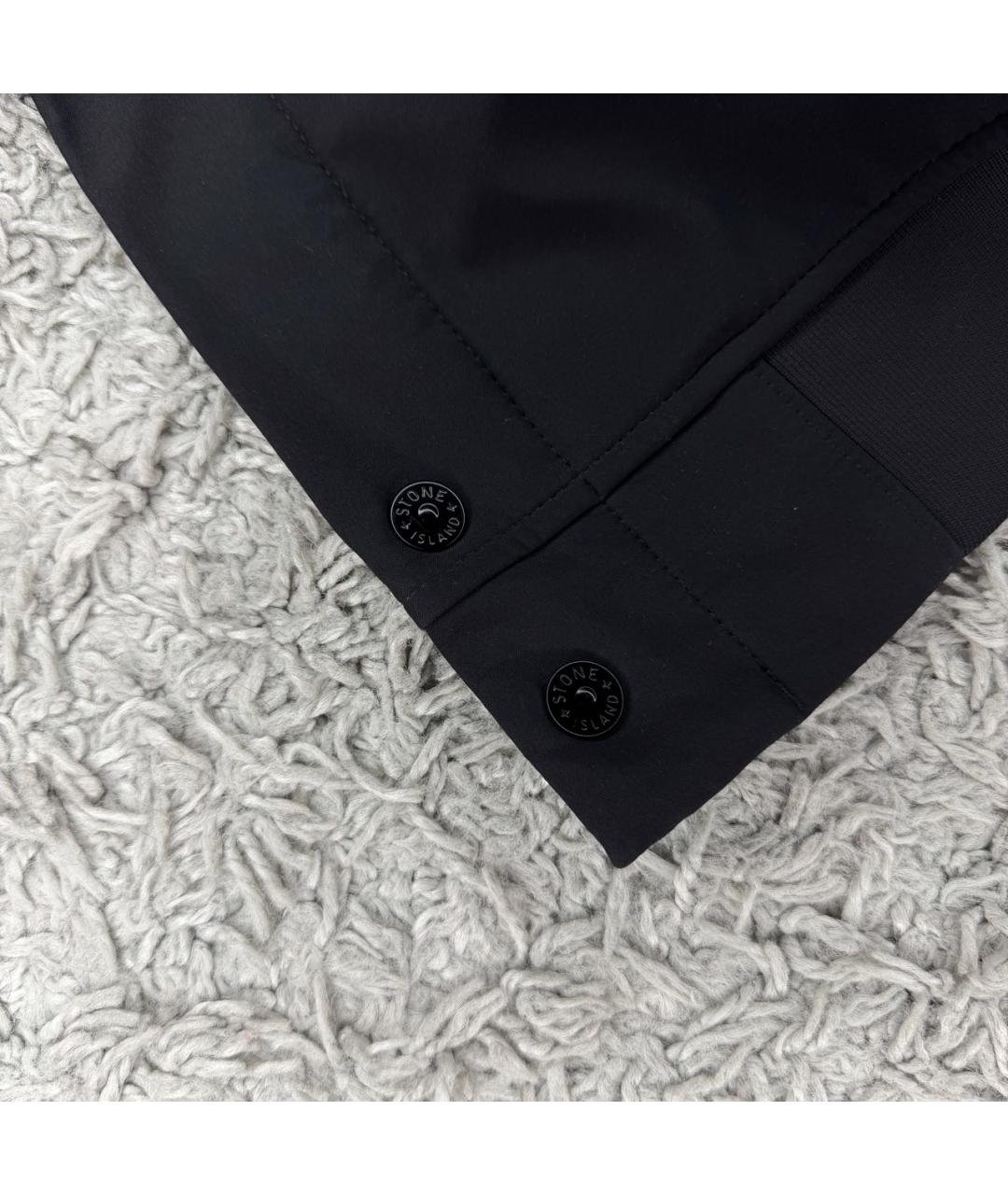 STONE ISLAND Черная куртка, фото 7