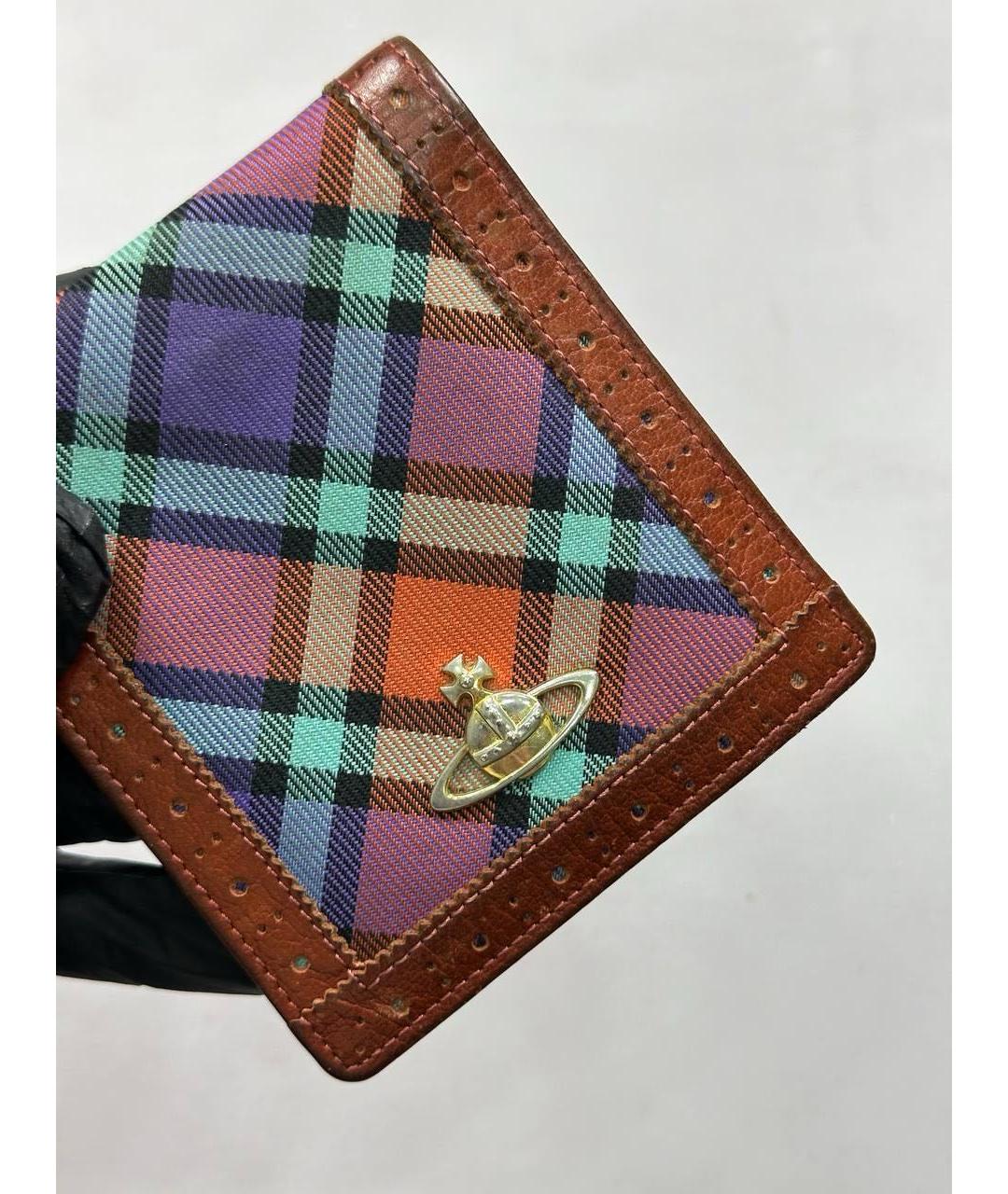 VIVIENNE WESTWOOD Коричневый кошелек, фото 4
