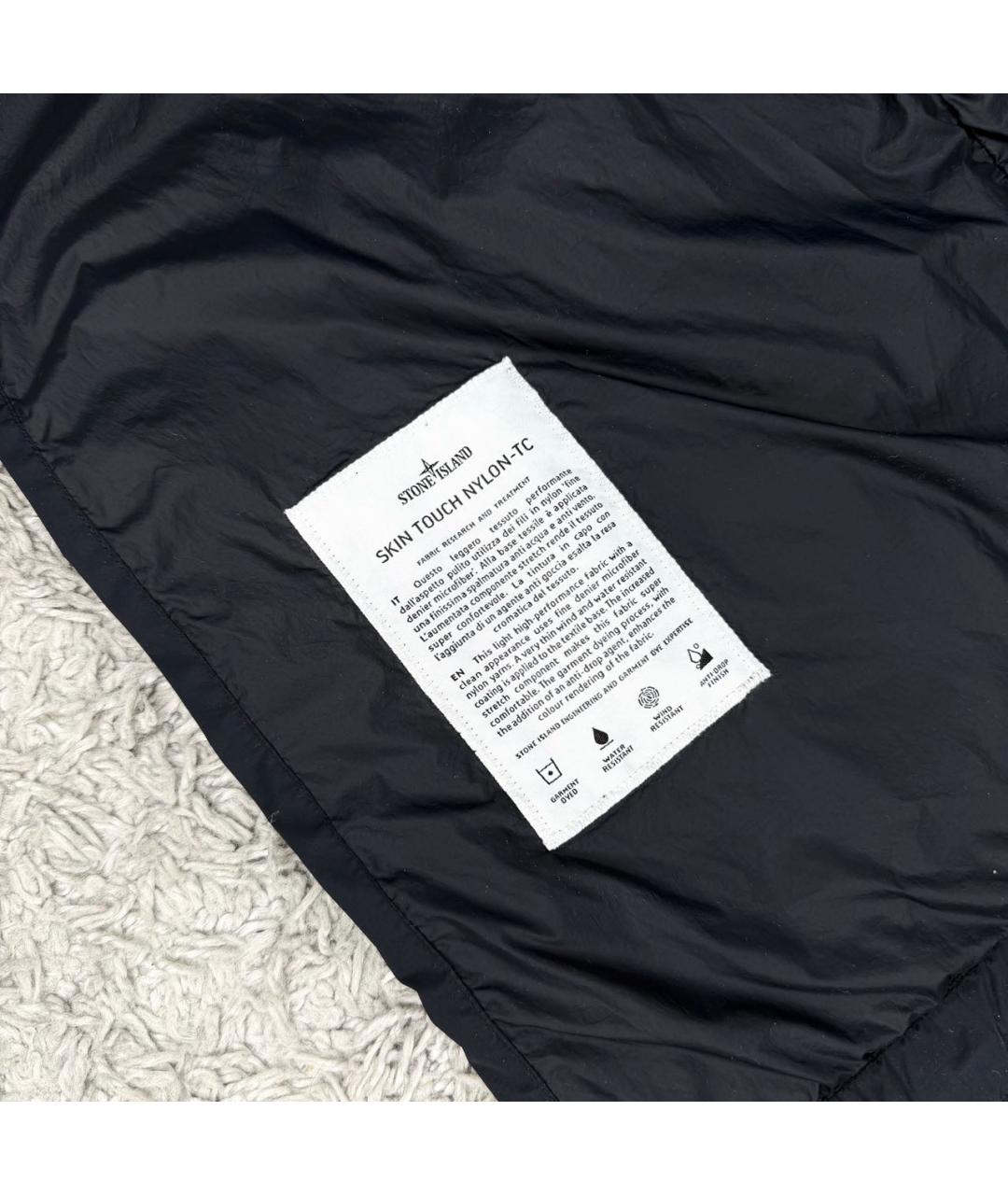 STONE ISLAND Темно-синяя куртка, фото 4