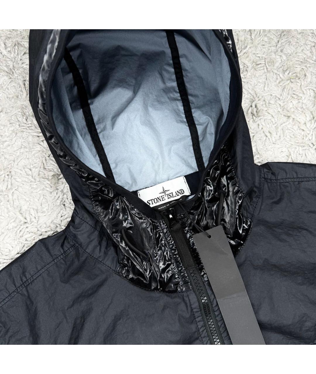STONE ISLAND Черная куртка, фото 3