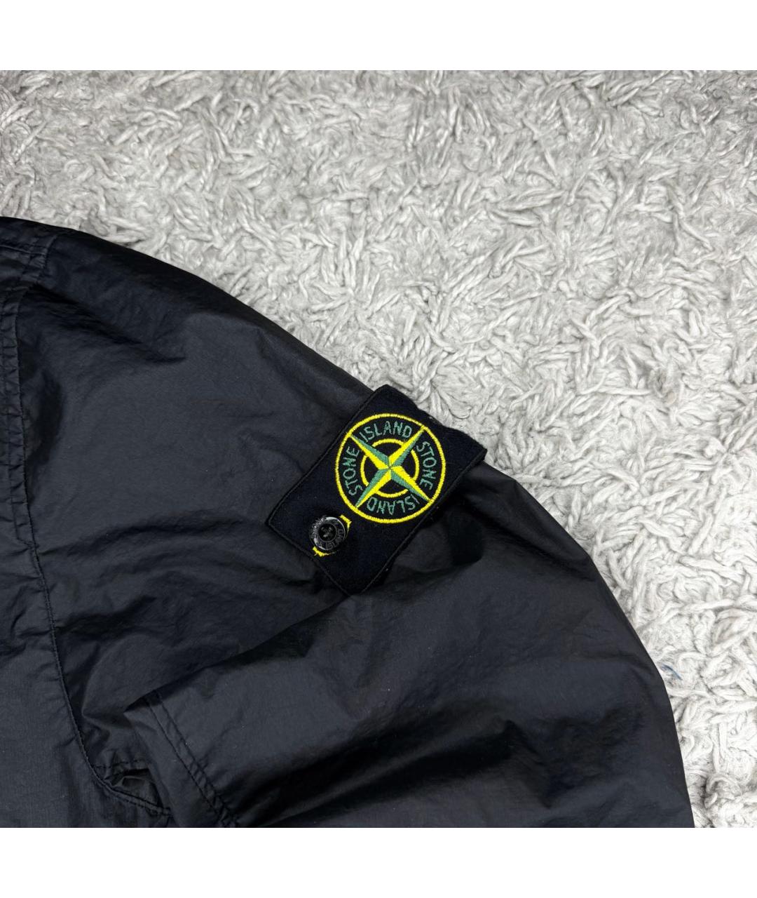 STONE ISLAND Черная куртка, фото 2