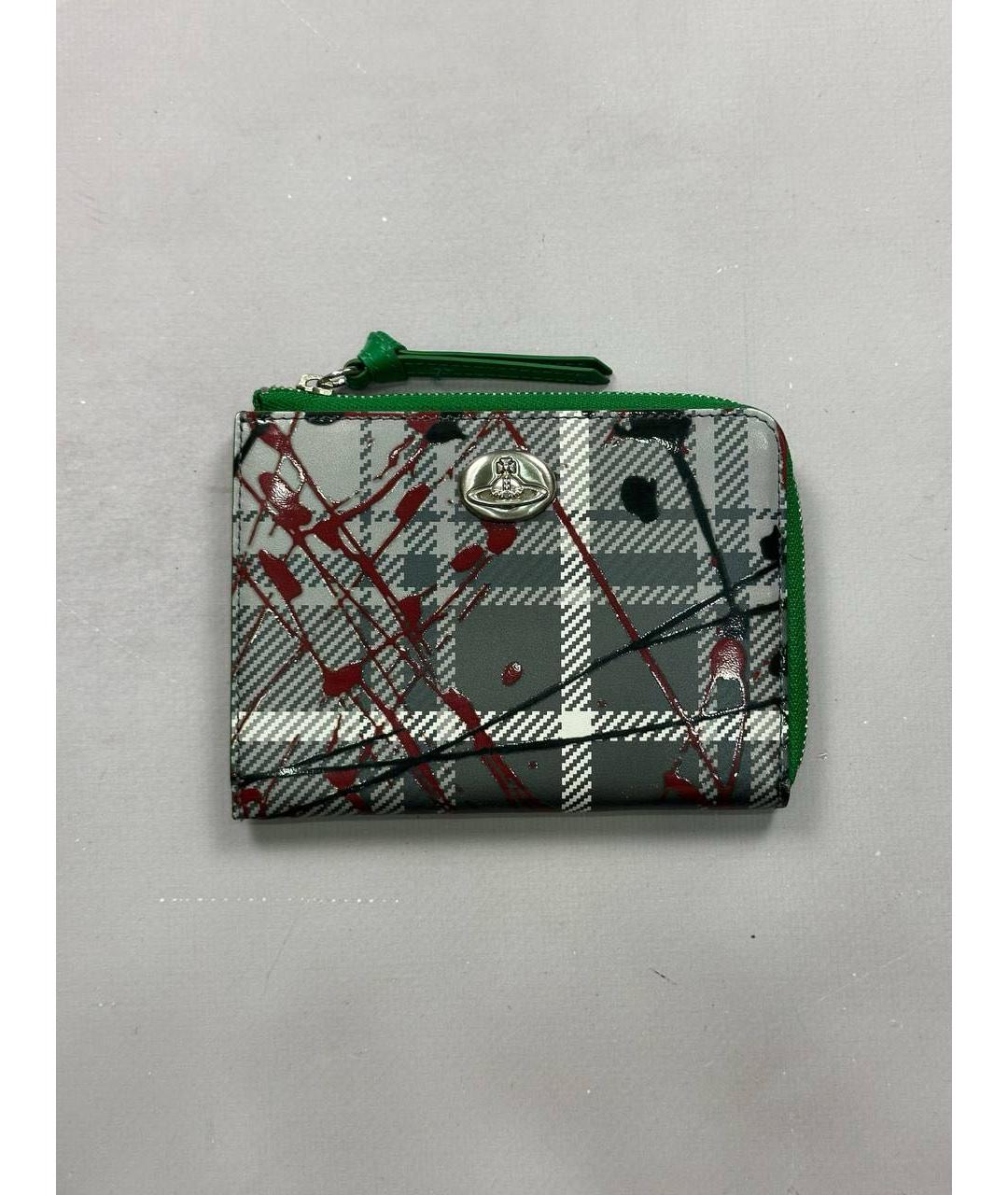 VIVIENNE WESTWOOD Зеленый кошелек, фото 7