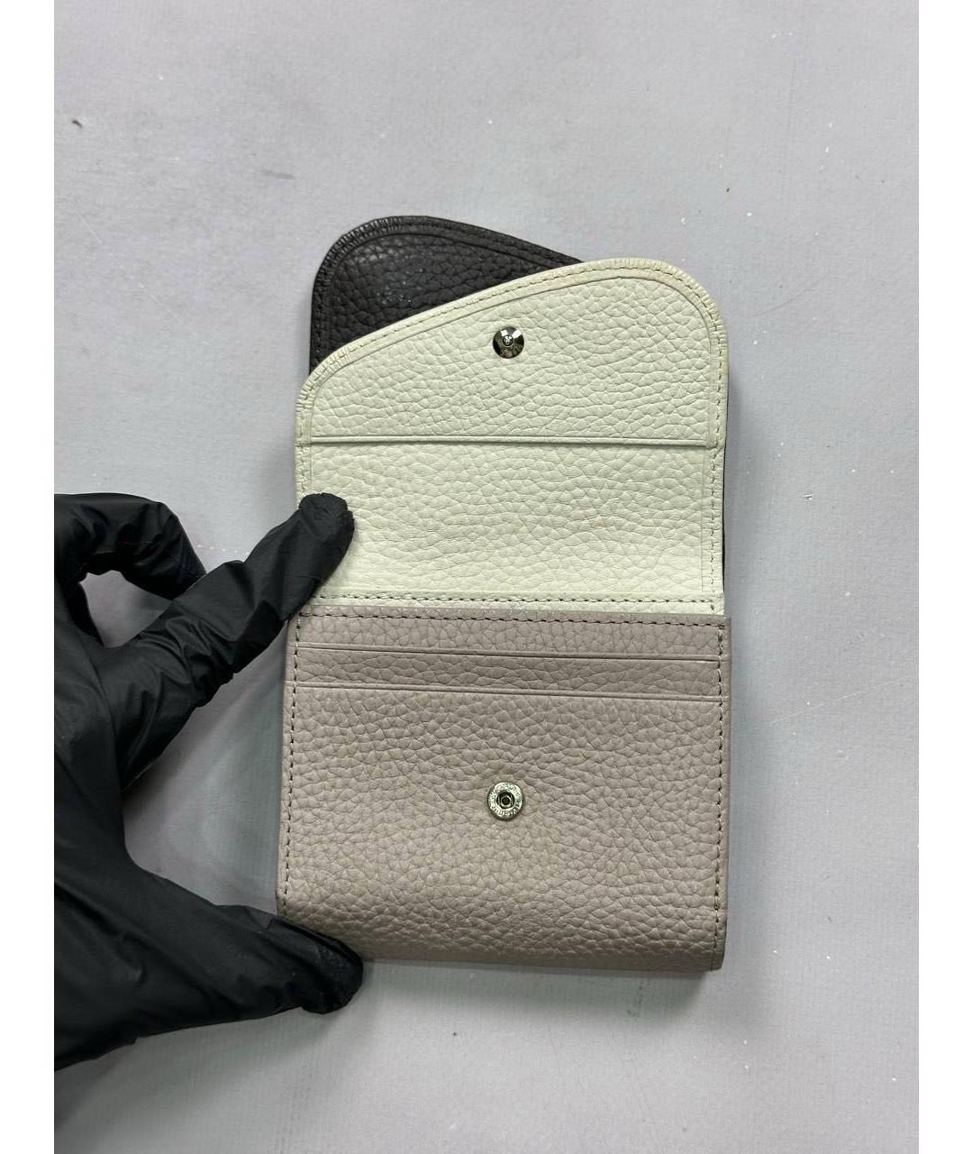 VIVIENNE WESTWOOD Черный кожаный кошелек, фото 4