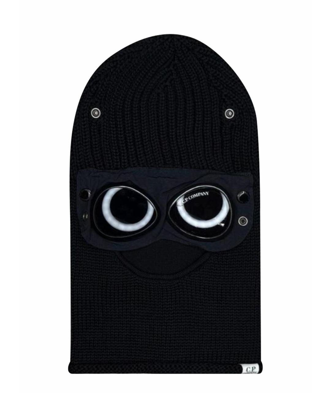 CP COMPANY Черная шерстяная шапка, фото 1