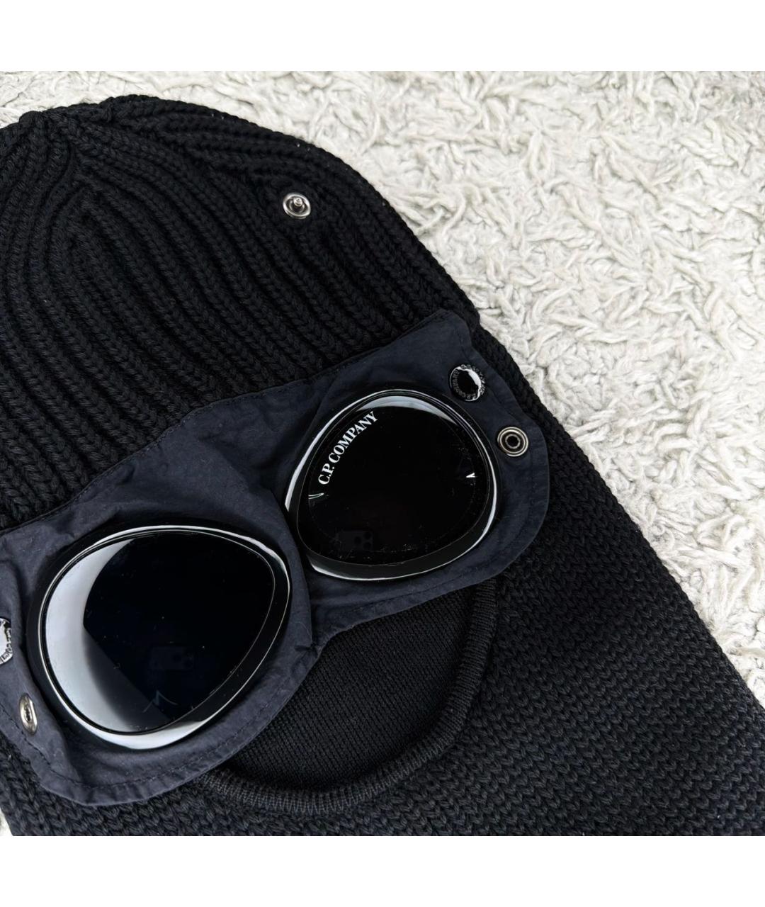 CP COMPANY Черная шерстяная шапка, фото 2