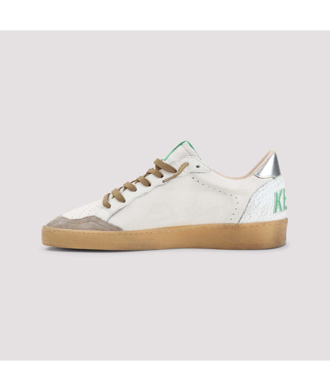 GOLDEN GOOSE DELUXE BRAND Мульти кожаные низкие кроссовки / кеды, фото 4