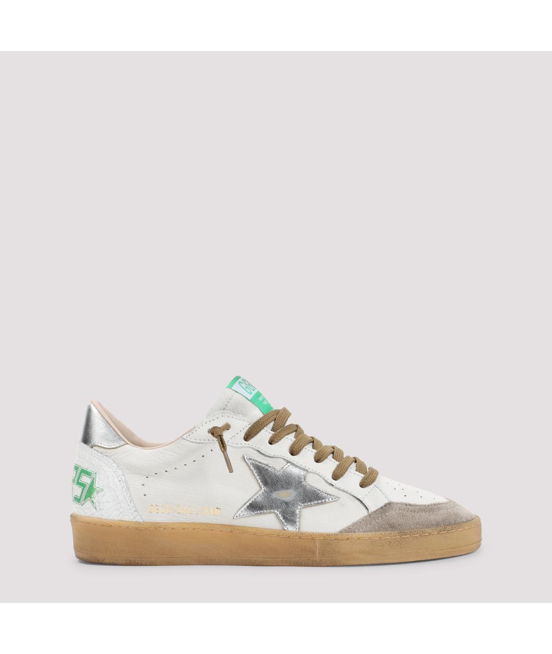 GOLDEN GOOSE DELUXE BRAND Мульти кожаные низкие кроссовки / кеды, фото 2