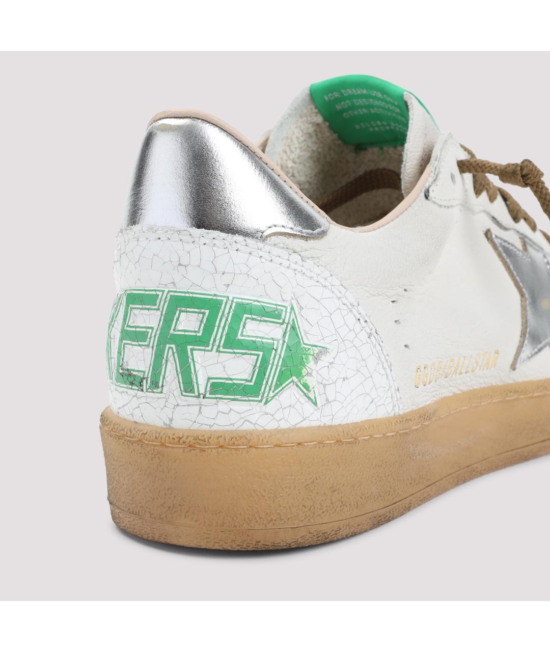 GOLDEN GOOSE DELUXE BRAND Мульти кожаные низкие кроссовки / кеды, фото 5