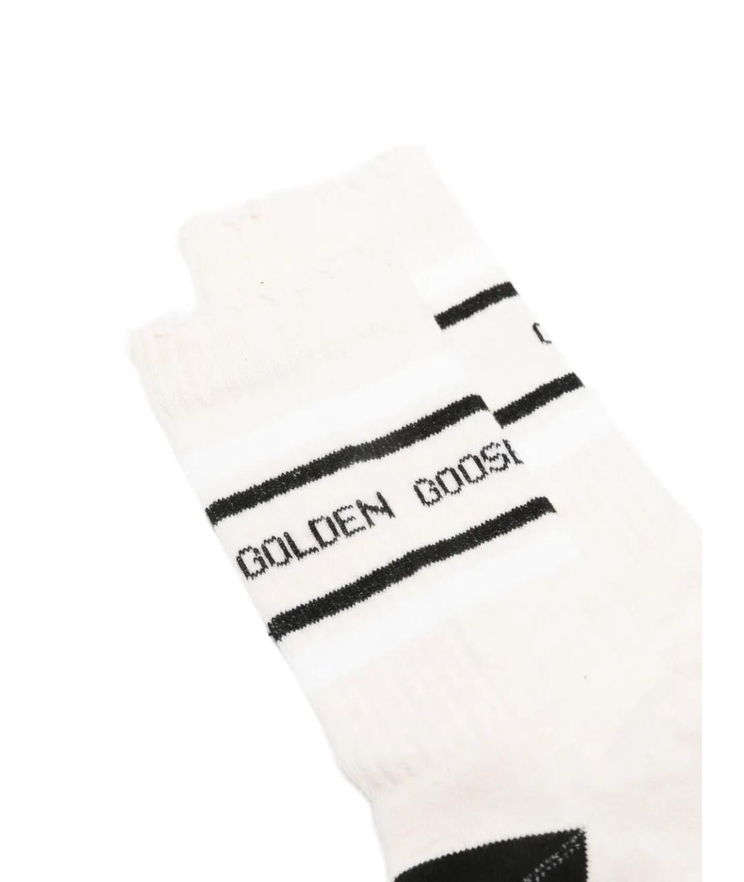 GOLDEN GOOSE DELUXE BRAND Бежевые носки, чулки и колготы, фото 2