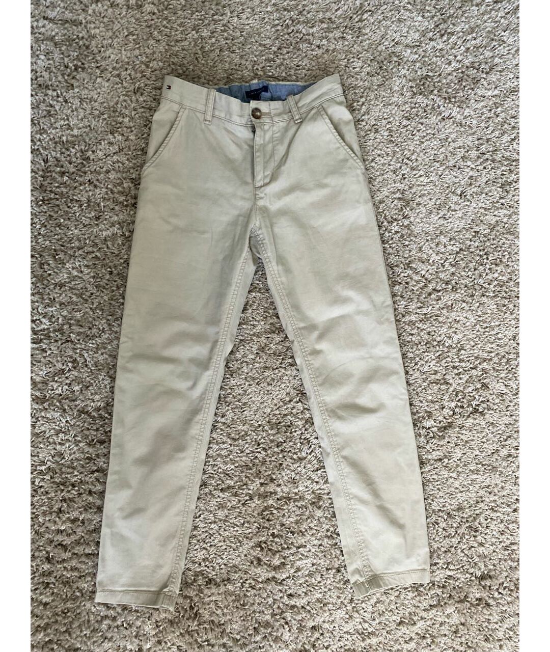 HILFIGER COLLECTION Бежевые хлопковые брюки и шорты, фото 6