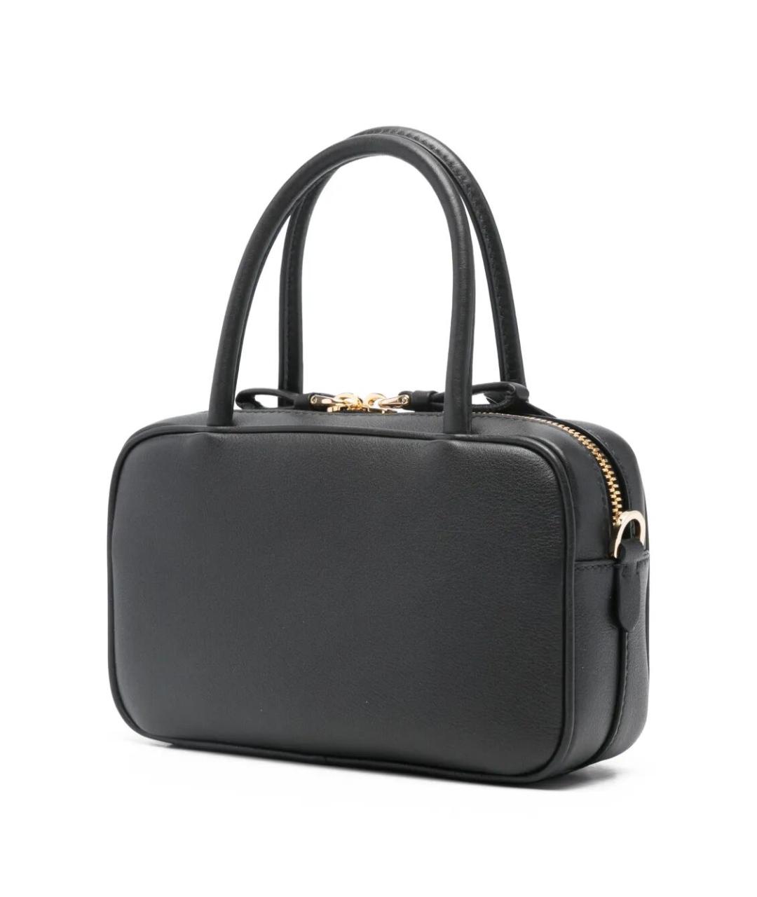 PRADA Черная кожаная сумка тоут, фото 6