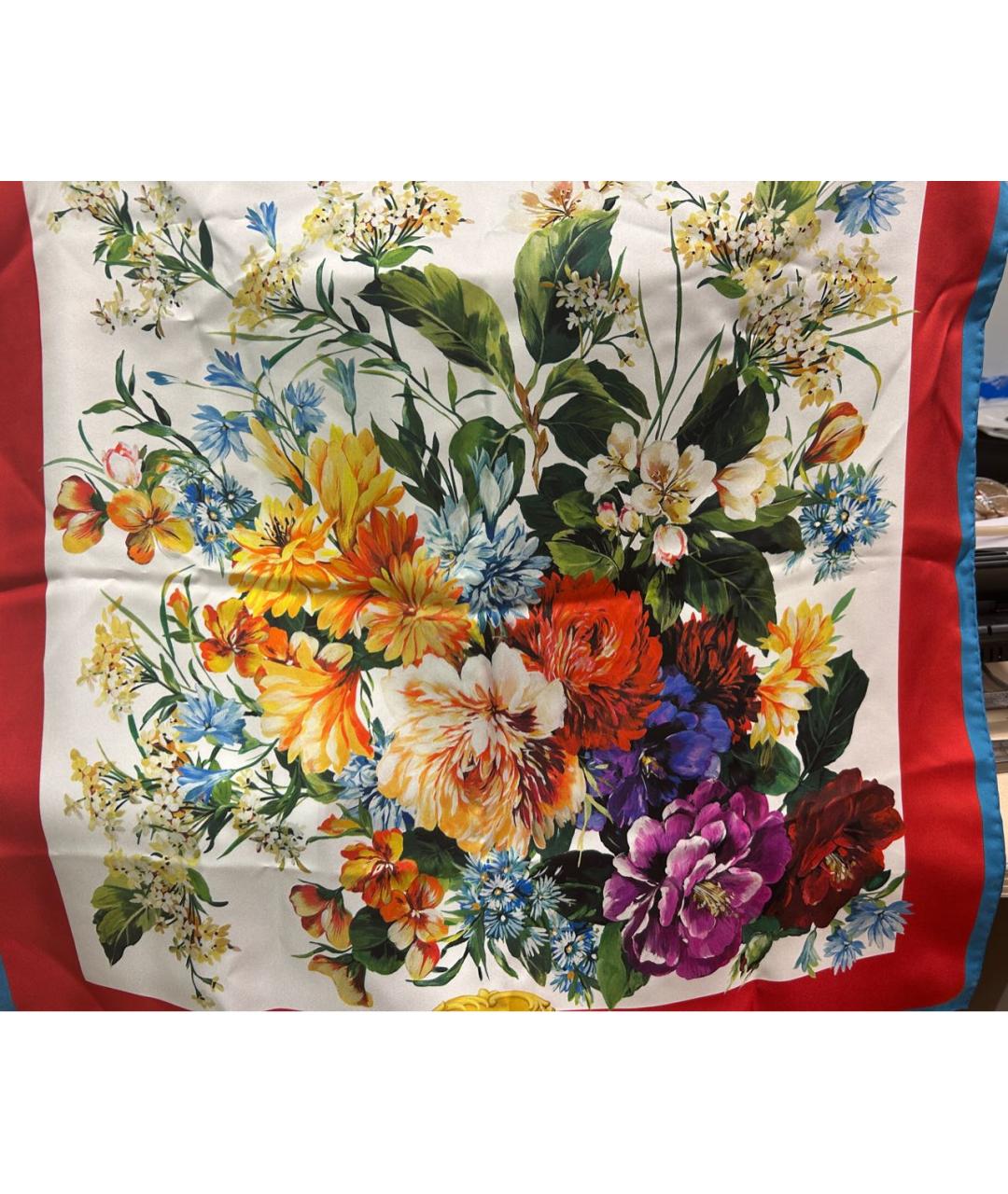 DOLCE&GABBANA Мульти шелковый платок, фото 5